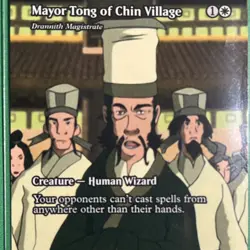 Mayor Tong of Chin Village - Magic: The Gathering Creature TLA #M0002 (2025) - Image 2
