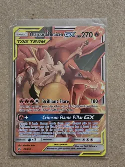 Pokemon TCG Tag Team Charizard & Braxien GX 22/236 - Image 1