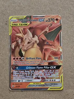 Pokemon TCG Tag Team Charizard & Braxien GX 22/236 - Image 2