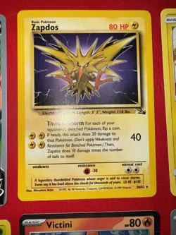 Mew V 2022 113/264 World Championship Signed Pokemon , Vintage Zapdos, Pikachu - Image 3