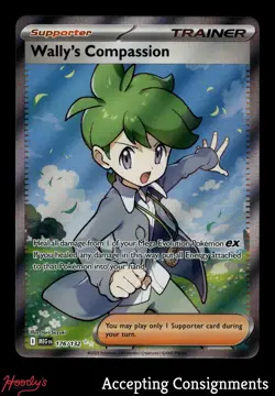 2025 Pokemon TCG Mega Evolution #176 Wally's Compassion UR - Image 1