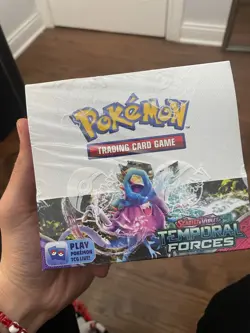 Pokemon TCG Scarlet & Violet - Temporal Forces Booster Sealed Box - 36 Packs - Image 1