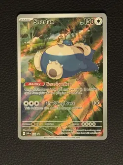 Pokemon TCG Snorlax 051 Sv: Scarlet & Violet Black Star Promo Holo - Image 4