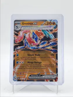GRENINJA EX 2024 POKEMON SV TWILIGHT MASQUERADE DOUBLE RARE 106/167 Q5542 - Image 1
