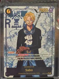 One Piece TCG SABO Alternate Alt Art (Parallel) OP13-120 Sec English FREE SHIP - Image 1