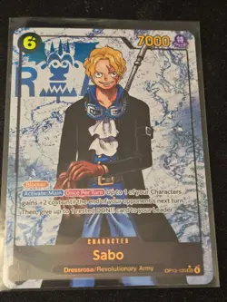 One Piece TCG SABO Alternate Alt Art (Parallel) OP13-120 Sec English FREE SHIP - Image 5