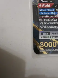 Union Arena One Punch Man UE06BT/OPM-1-023 Hellish Blizzard SR All three cards. - Image 2