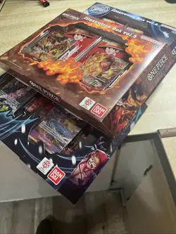 Bandai One Piece Trading Card Game Illustration Boxes Vol 5&6 (Lot Of 3) - Image 3