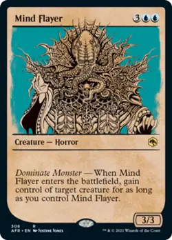 Mind Flayer (Showcase) FOIL Adventures in the Forgotten Realms PLD CARD ABUGames - Image 1