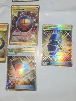 Pokemon Card : Pack Fresh : Lot SECRET GOLD FULL ART TRAINERS #1 - Image 2