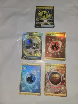 Pokemon Card : Pack Fresh : Lot SECRET GOLD FULL ART TRAINERS #2 - Image 1