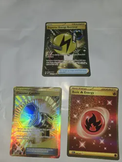 Pokemon Card : Pack Fresh : Lot SECRET GOLD FULL ART TRAINERS #2 - Image 2
