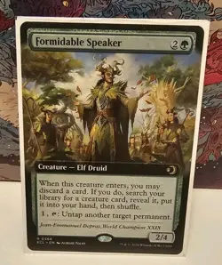 Formidable Speaker | Extended | Lorwyn Eclipsed | Rare MTG Card #0366 - Image 1