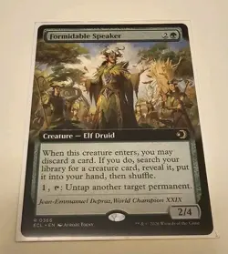 Formidable Speaker | Extended | Lorwyn Eclipsed | Rare MTG Card #0366 - Image 2