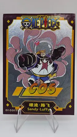 Sandy - Luffy DY-COS-03 Travel World One Piece Anime Card - Image 1
