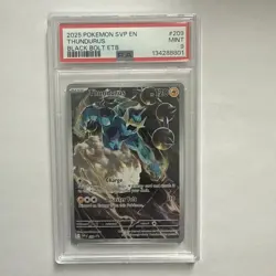 Thundurus 209 Sv: Scarlet & Violet Promo Cards Holo PSA 9 - Image 1