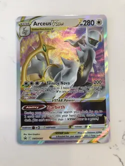 Pokemon Arceus VSTAR SWSH307 Black Star Promo Card Trainers Toolkit 2023 NM - Image 1