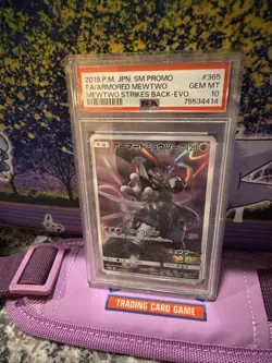 PSA 10 Armored Mewtwo 365/SM-P Movie Promo 2019 Pokemon Card Japanese - Image 1