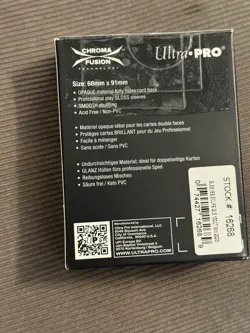 100 ULTRA PRO ECLIPSE GLOSS ARCTIC WHITE DECK PROTECTORS Standard Card Sleeves - Image 3