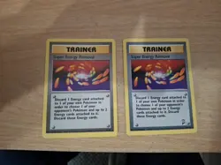 1999 WOTC Pokemon Base Set Trainer Card 79/102 Super Energy Removal - Image 1