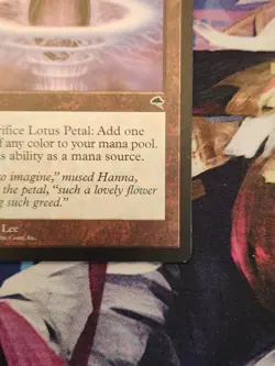 MTG Lotus Petal - Tempest NM - Image 5