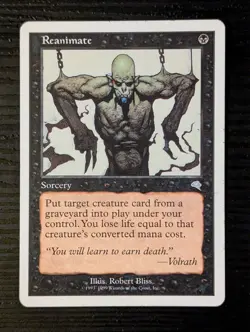 Reanimate [Tempest] Regular - MTG Magic the Gathering - NM - Image 1