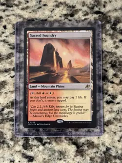 1x Sacred Foundry - Edge of Eternities - NM - MTG REGULAR - Image 1
