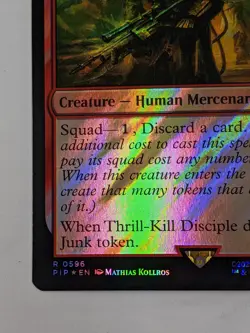 Thrill-Kill Disciple - PIP 0596 - MTG Magic the Gathering Fallout Foil Surge - Image 4
