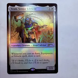 SLD Sram, Senior Edificer Secret Lair Drop Foil MTG NM - Image 1