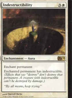Magic 2014 (M14) #23 Indestructibility - Image 1