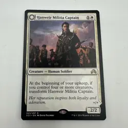 Hanweir Militia Captain Shadows over Innistrad NM MTG Magic the Gathering - Image 1