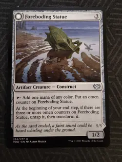 mtg foreboding statue innastrad: crimson vow - Image 1
