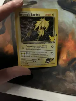 Rocket's Zapdos - Celebrations: Classic Collection Holo 15/132 Pokemon TCG - Image 2