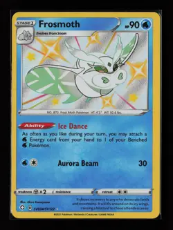 Frosmoth SV034/SV122 Shiny Holo Rare Shining Fates: Shiny Vault Pokemon Card - Image 1