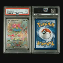 2023 POKEMON MEW EN-151 SPECIAL ILLUSTRATION RARE #198 VENUSAUR EX PSA 9 - Image 1