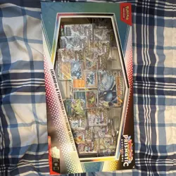 Pokemon Lucario EX & Tyranitar EX Prismatic Evolutions Premium Collection Box - Image 1