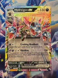 Pokemon TCG Hydreigon ex 119/191 Sv08: Surging Sparks Holo - Image 1