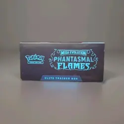 Pokemon TCG Mega Evolution Phantasmal Flames Elite Trainer Box Sealed - Image 5