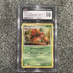 Pokemon TCG Classic Parasect Holo 005/034 CGC 10 2023 - Image 1