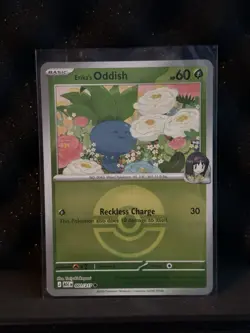 Erika's Oddish Pokeball Reverse Holo 001/217 - Ascended Heroes ASC Pokemon NM/M - Image 1