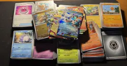 Pokemon Mega Evolutions 500 Card Lot Over 100 Holo and Reverse with 3 EX - Image 1
