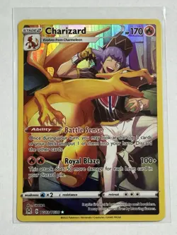 Pokemon Charizard TG03/TG30 Trainer Gallery Lost Origin NM - Image 2