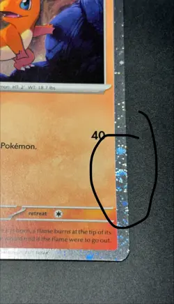 Pokemon TCG Charmander 047 Cosmos Holo Black Star Promo NM Double Swirl - Image 4