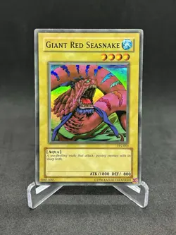 Yugioh Giant Red Seasnake TP2-003 Super Rare NM - Image 1