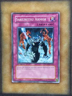 Yugioh Sakuretsu Armor SDWS-EN034 Common 1st Ed NM - Image 1