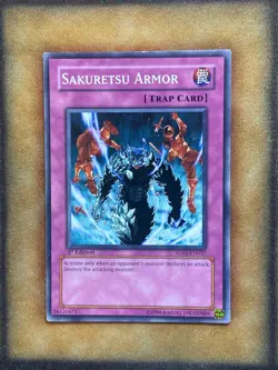 Yugioh Sakuretsu Armor 5DS1-EN037 Common 1st Ed LP - Image 1