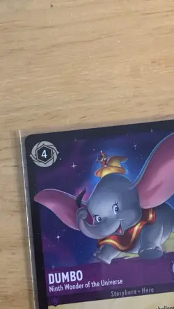 Dumbo Disney Lorcana Fabled: Ninth Wonder of the Universe Foil 45/204 Legendary - Image 4
