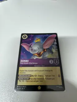 Disney Lorcana TCG Fabled Dumbo Ninth Wonder Of The Universe 45/204 Legendary - Image 1