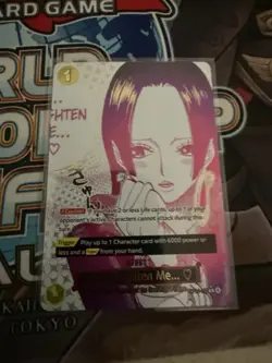 You'll Frighten Me... ♡ (Alt Art) OP14-118 R The Azure Sea's Seven - ONE PIECE - Image 1