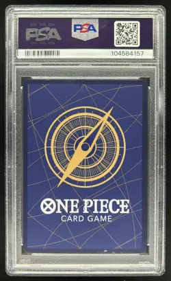 2024 One Piece OP08 Japanese Silvers Rayleigh Manga Alternate Art #118 PSA 10 - Image 2